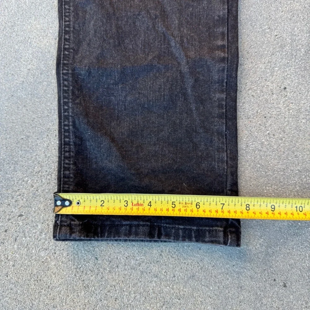 Levi's 541 Athletic Taper Jeans Mens 36x30 Washed Black Denim Pants